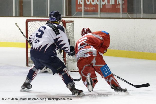 Photo hockey match Valence - Nice le 15/10/2011