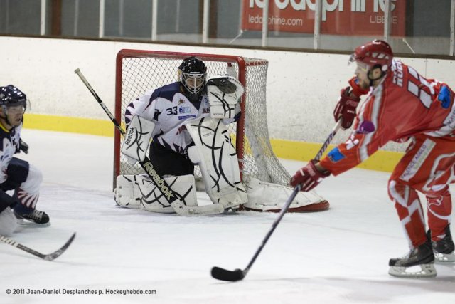 Photo hockey match Valence - Nice le 15/10/2011