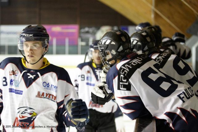 Photo hockey match Valence - Nice le 15/10/2011