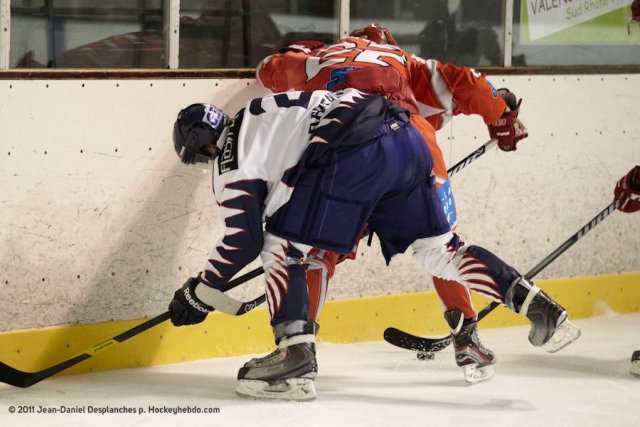 Photo hockey match Valence - Nice le 15/10/2011