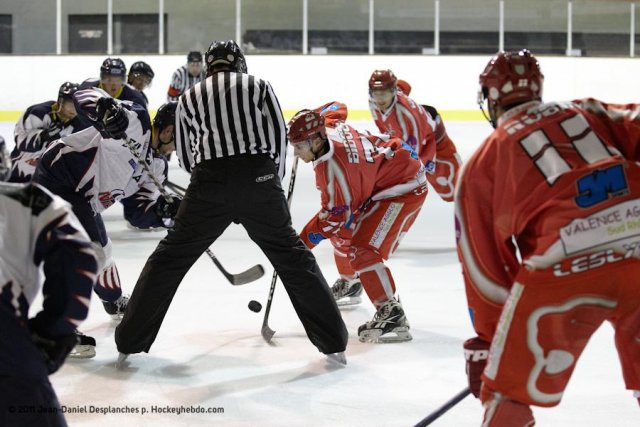 Photo hockey match Valence - Nice le 15/10/2011