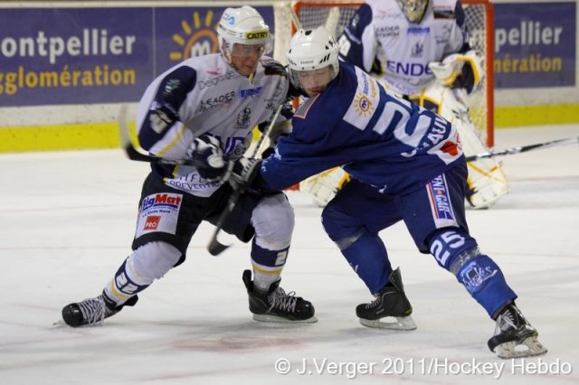 Photo hockey match Montpellier  - Dunkerque le 15/10/2011