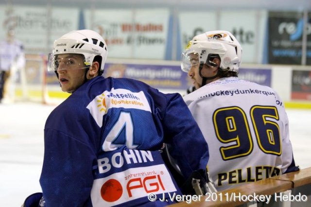 Photo hockey match Montpellier  - Dunkerque le 15/10/2011