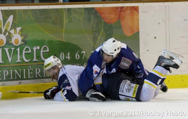 Photo hockey match Montpellier  - Dunkerque le 15/10/2011