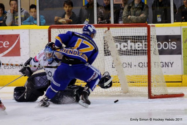 Photo hockey match Dijon  - Epinal  le 18/10/2011