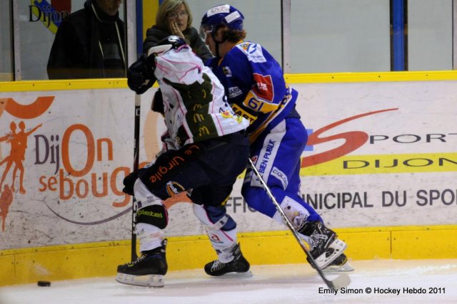 Photo hockey match Dijon  - Epinal  le 18/10/2011
