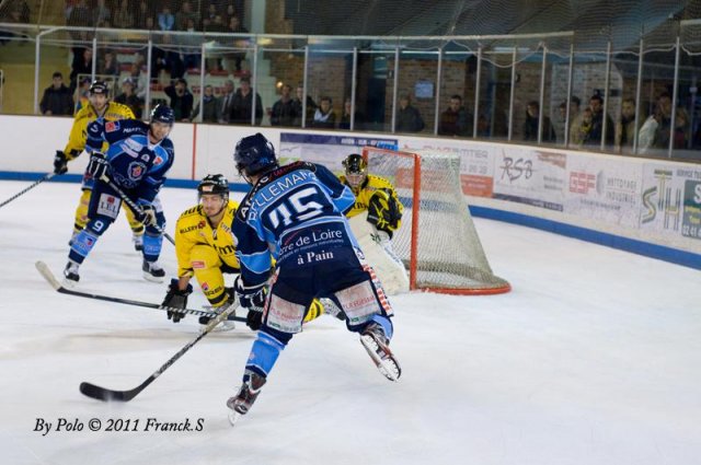 Photo hockey match Angers  - Rouen le 18/10/2011