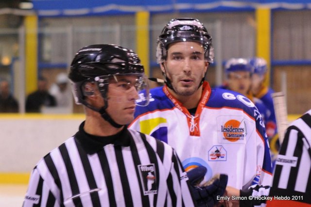 Photo hockey match Dijon  - Caen  le 22/10/2011