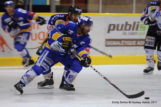 Photo hockey match Dijon  - Caen  le 22/10/2011
