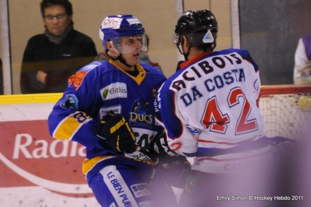 Photo hockey match Dijon  - Caen  le 22/10/2011