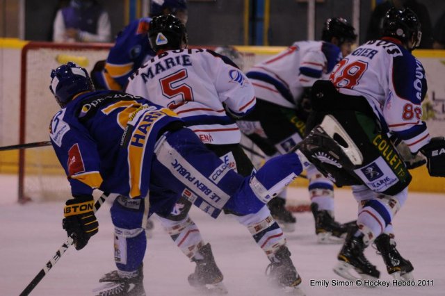 Photo hockey match Dijon  - Caen  le 22/10/2011