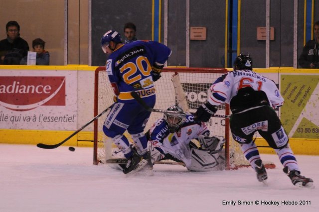 Photo hockey match Dijon  - Caen  le 22/10/2011