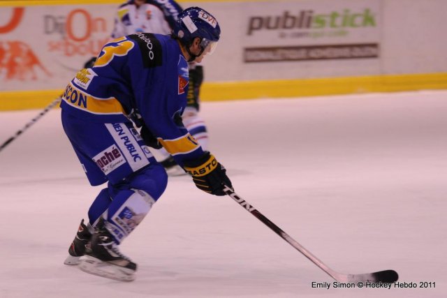 Photo hockey match Dijon  - Caen  le 22/10/2011