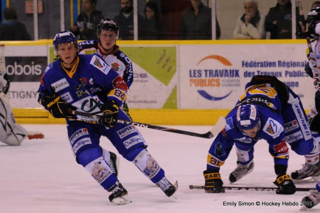 Photo hockey match Dijon  - Caen  le 22/10/2011