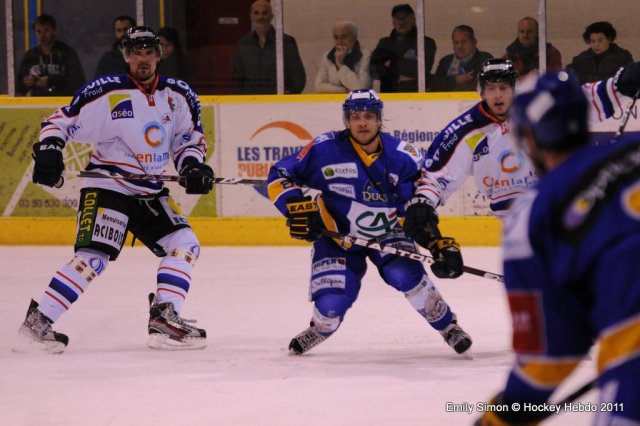 Photo hockey match Dijon  - Caen  le 22/10/2011