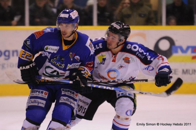 Photo hockey match Dijon  - Caen  le 22/10/2011