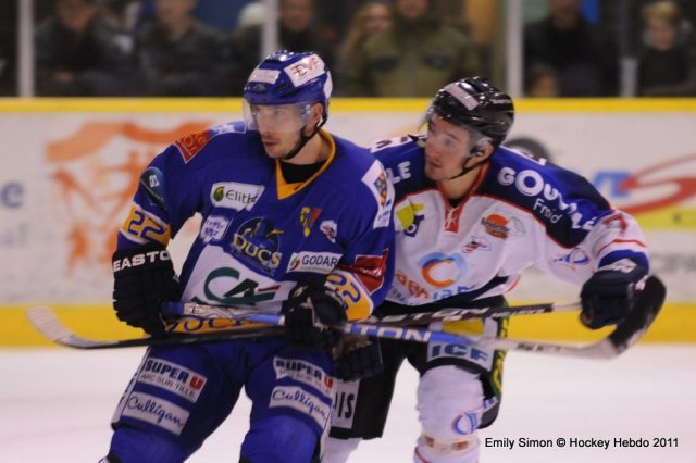 Photo hockey match Dijon  - Caen  le 22/10/2011