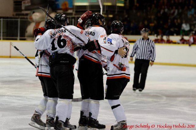 Photo hockey match Mulhouse - Toulouse-Blagnac le 22/10/2011