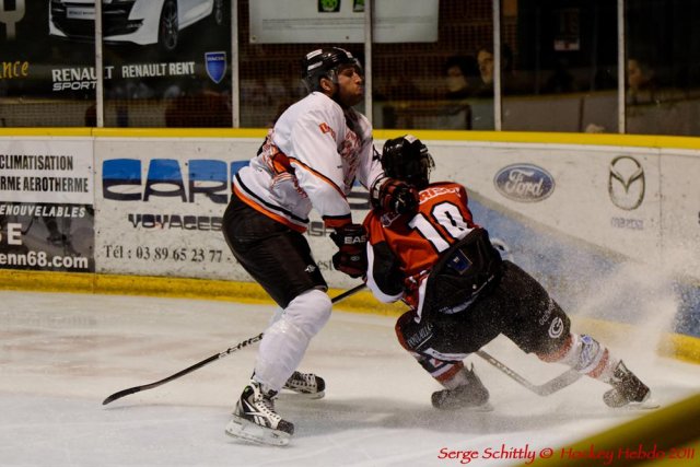 Photo hockey match Mulhouse - Toulouse-Blagnac le 22/10/2011