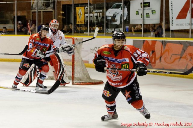 Photo hockey match Mulhouse - Toulouse-Blagnac le 22/10/2011