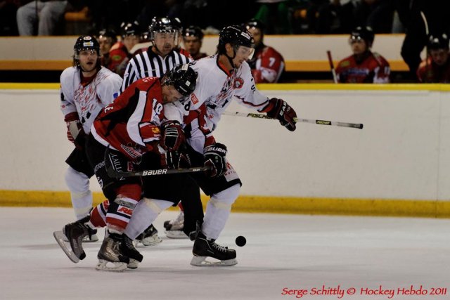 Photo hockey match Mulhouse - Toulouse-Blagnac le 22/10/2011