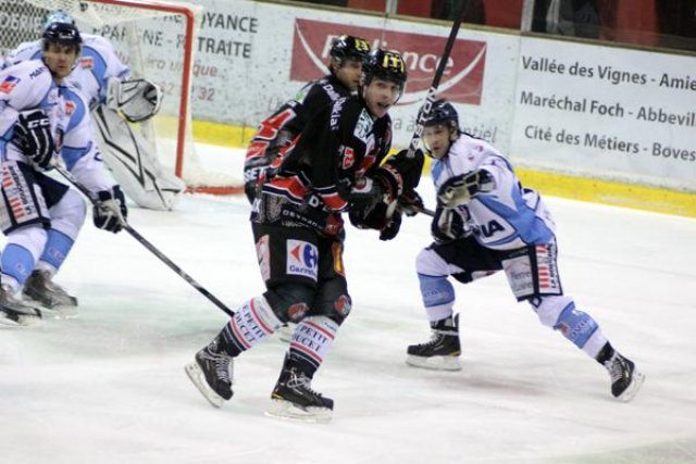 Photo hockey match Amiens  - Angers  le 22/10/2011