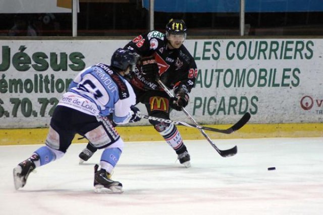 Photo hockey match Amiens  - Angers  le 22/10/2011