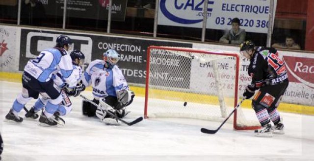 Photo hockey match Amiens  - Angers  le 22/10/2011