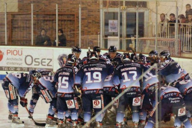 Photo hockey match Angers  - Dijon  le 14/10/2008