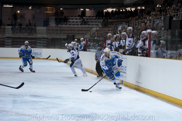 Photo hockey match Gap  - Grenoble  le 22/10/2011