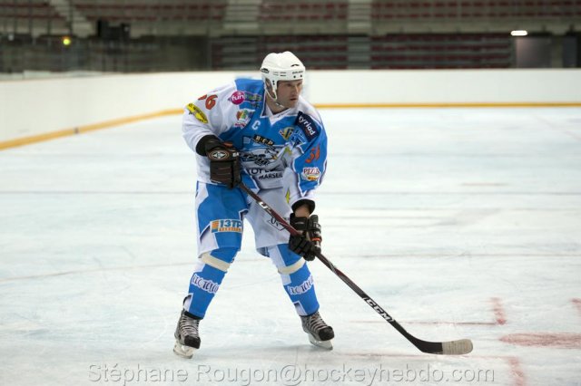 Photo hockey reportage D3 : Marseille vs Morzine en images