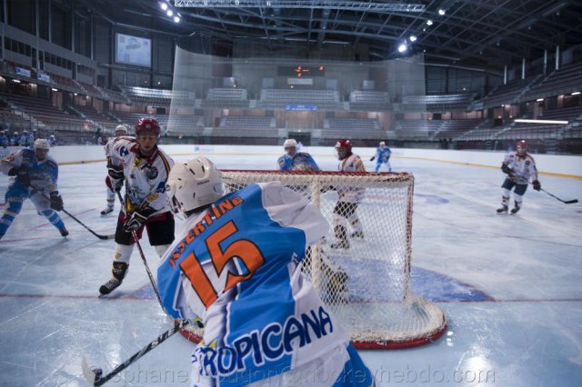 Photo hockey reportage D3 : Marseille vs Morzine en images