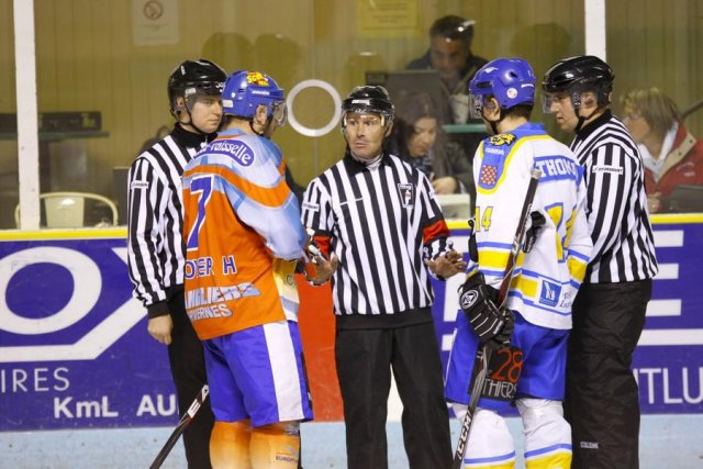Photo hockey match Clermont-Ferrand - Wasquehal Lille le 22/10/2011