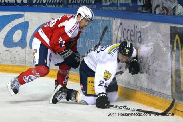 Photo hockey match Grenoble  - Chamonix  le 26/10/2011