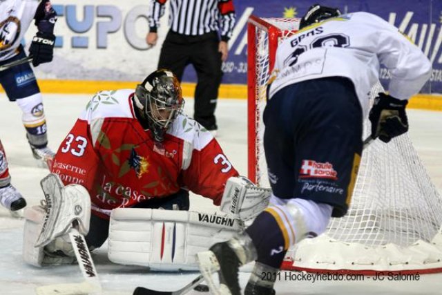 Photo hockey match Grenoble  - Chamonix  le 26/10/2011