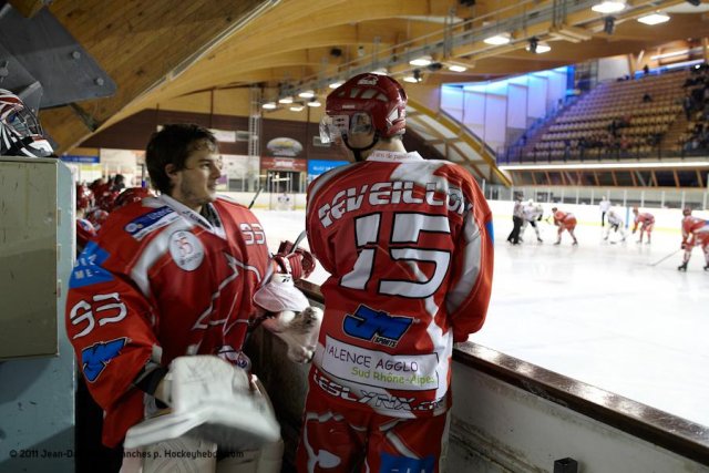 Photo hockey match Valence - Briançon  le 25/10/2011