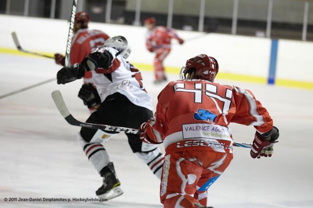 Photo hockey match Valence - Briançon  le 25/10/2011