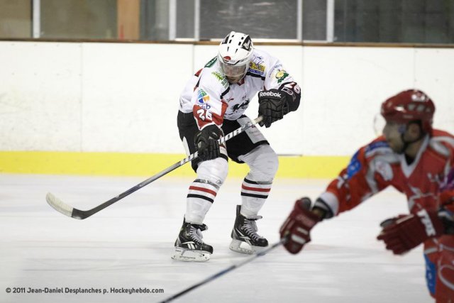 Photo hockey match Valence - Briançon  le 25/10/2011