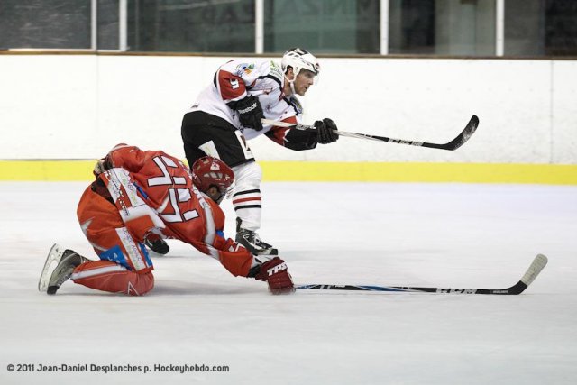 Photo hockey match Valence - Briançon  le 25/10/2011