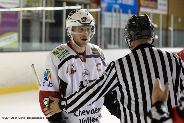 Photo hockey match Valence - Briançon  le 25/10/2011