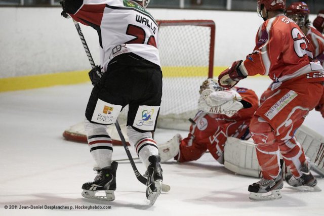 Photo hockey match Valence - Briançon  le 25/10/2011