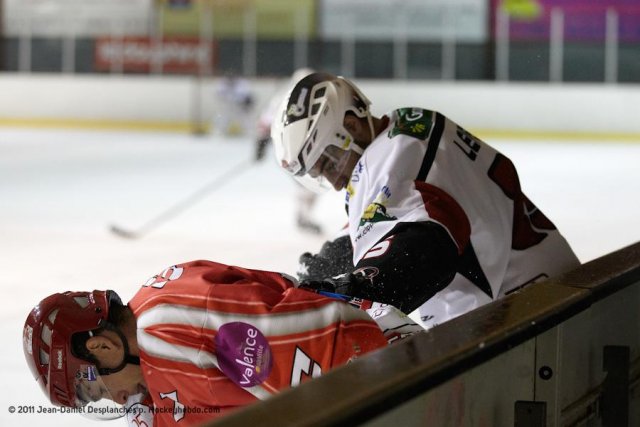 Photo hockey match Valence - Briançon  le 25/10/2011