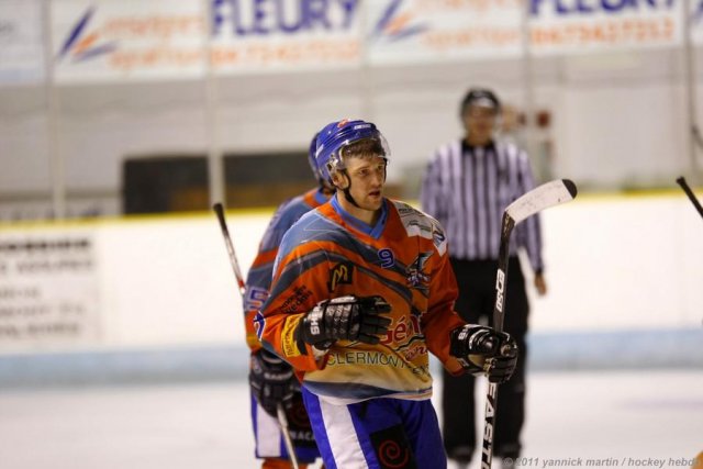 Photo hockey match Clermont-Ferrand - Lyon le 25/10/2011