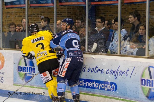 Photo hockey match Angers  - Rouen le 29/10/2011