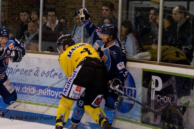 Photo hockey match Angers  - Rouen le 29/10/2011
