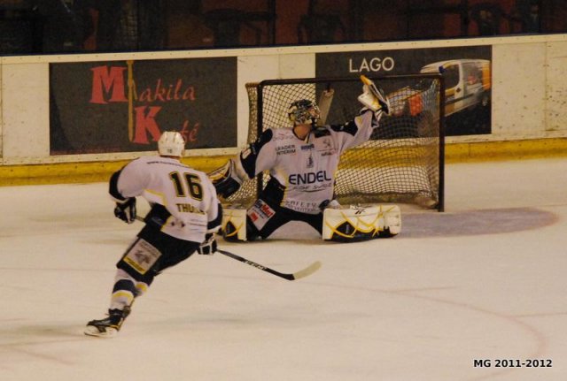 Photo hockey match Bordeaux - Dunkerque le 29/10/2011