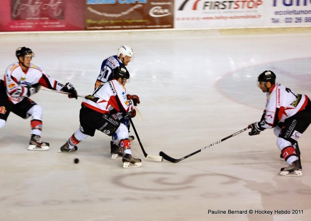 Photo hockey match Reims* - Mulhouse le 29/10/2011