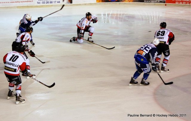 Photo hockey match Reims* - Mulhouse le 29/10/2011