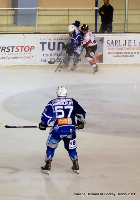 Photo hockey match Reims* - Mulhouse le 29/10/2011