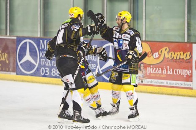 Photo hockey match Strasbourg  - Dijon  le 29/10/2011